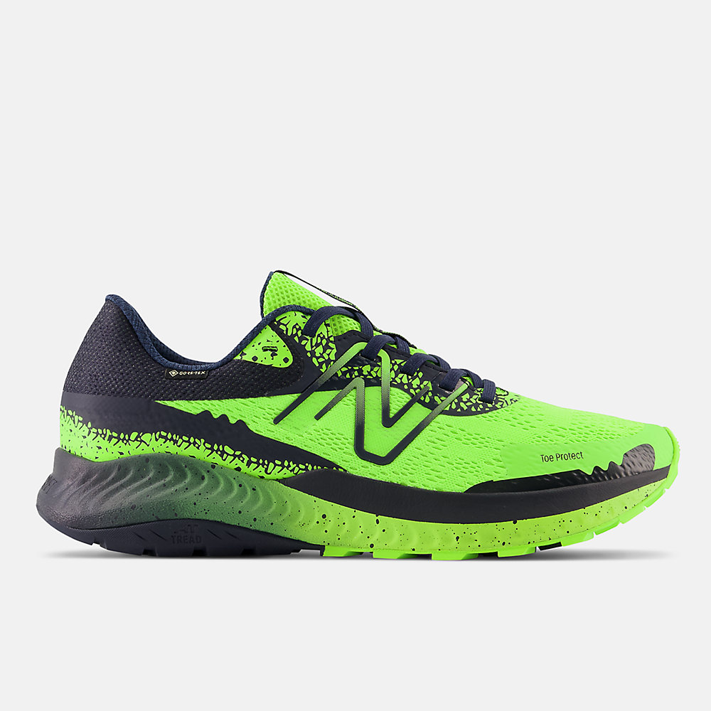 New Balance DYNASOFT NITREL v5 GTX Shoes Pixel Green with Eclipse